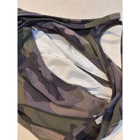 Ladies Offline by Aerie Large Recharge East Support Bra / Top Camouflage - Picture 6 of 6